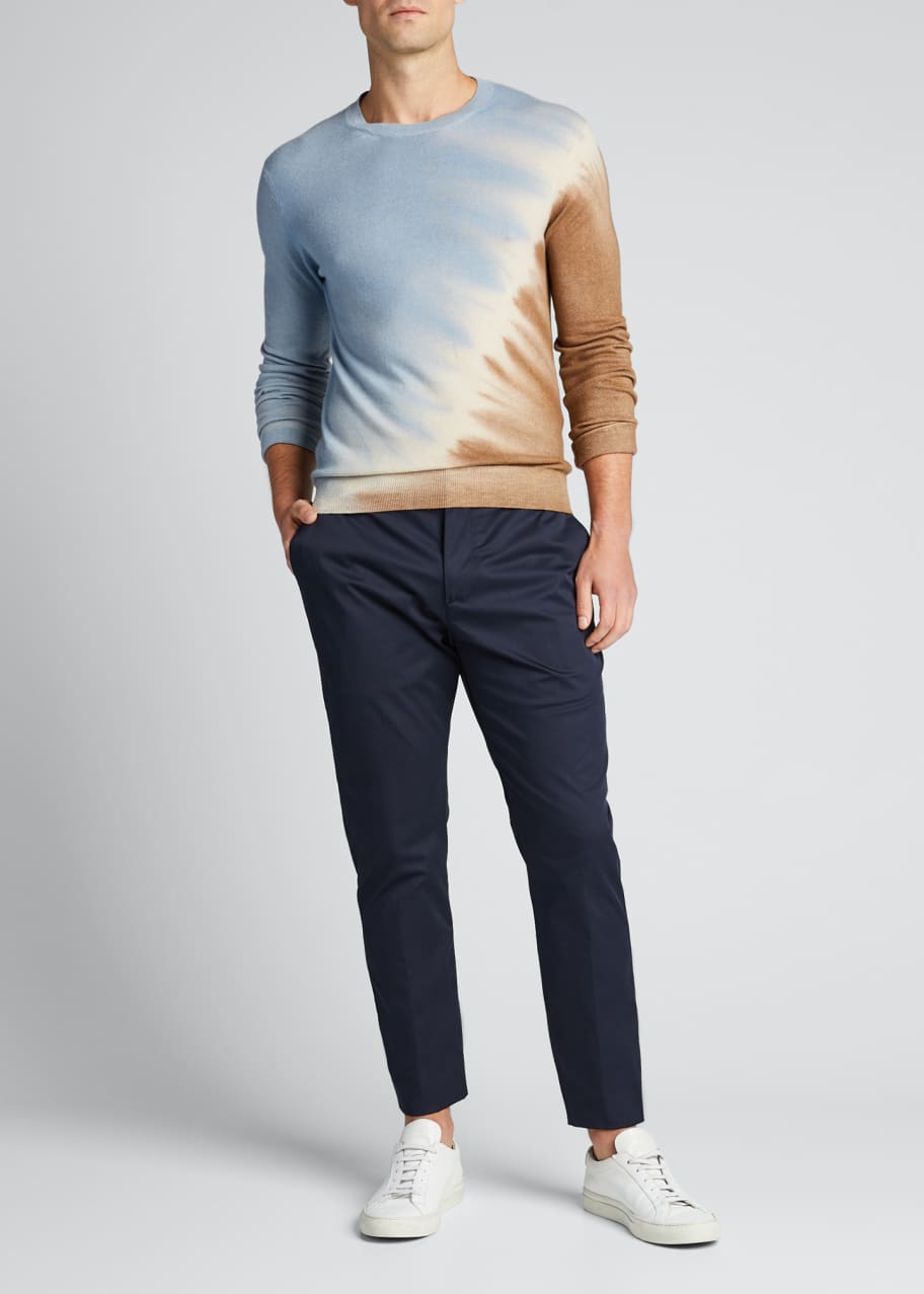 Image 1 of 1: Men's B Shop Tie-Dye Cashmere Sweater