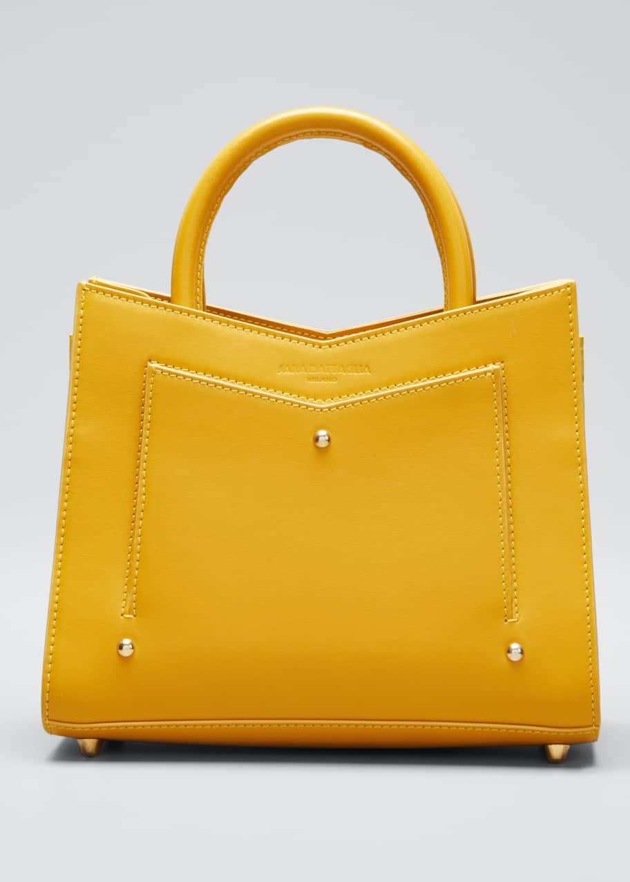 Sara battaglia plisse tote bag top