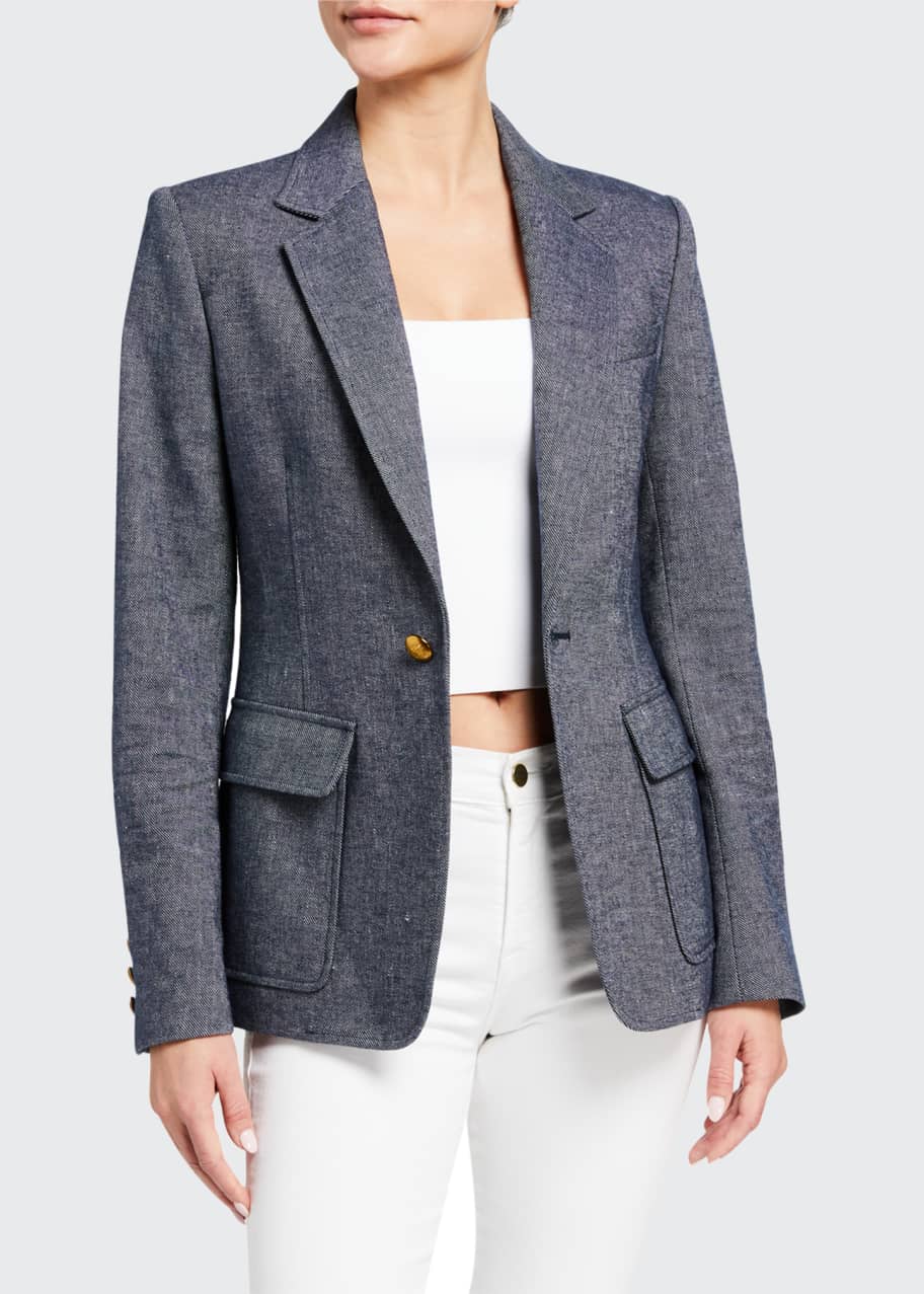 Image 1 of 1: Stevie Single-Button Jacket