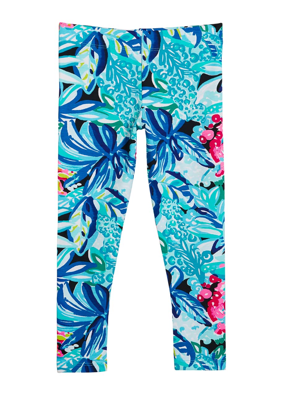 Lilly Pulitzer Girl s Maia Printed Leggings Size XS XL Bergdorf