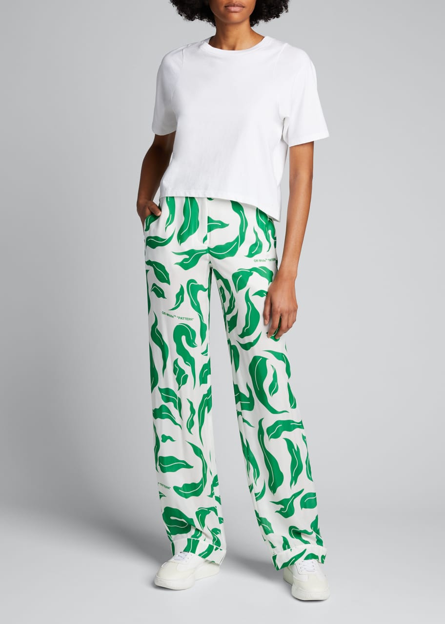 Off white pajama pants store