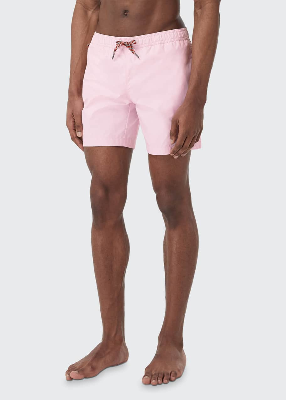 Burberry swimsuit mens pink best sale