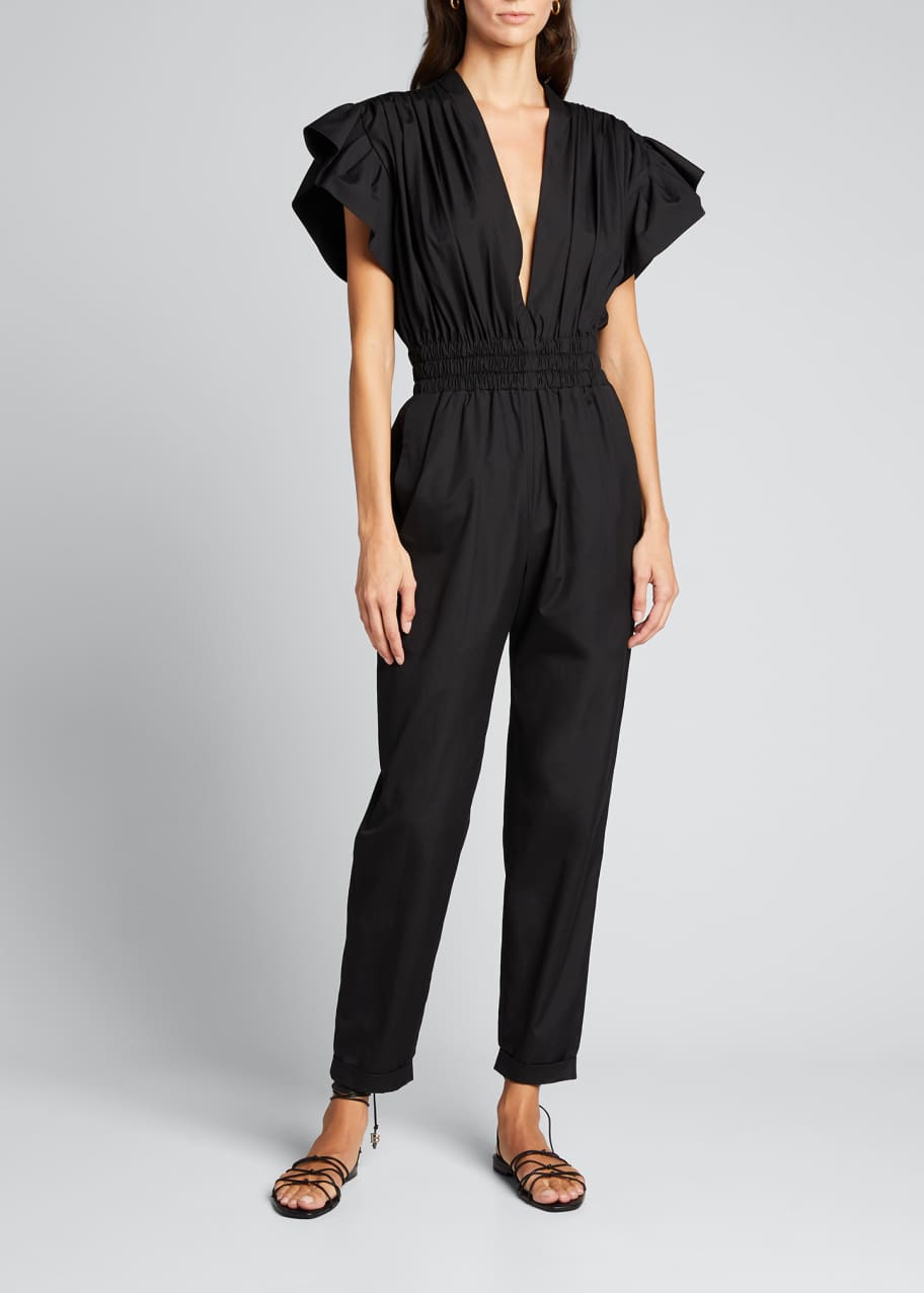Iro v neck jumpsuit discount