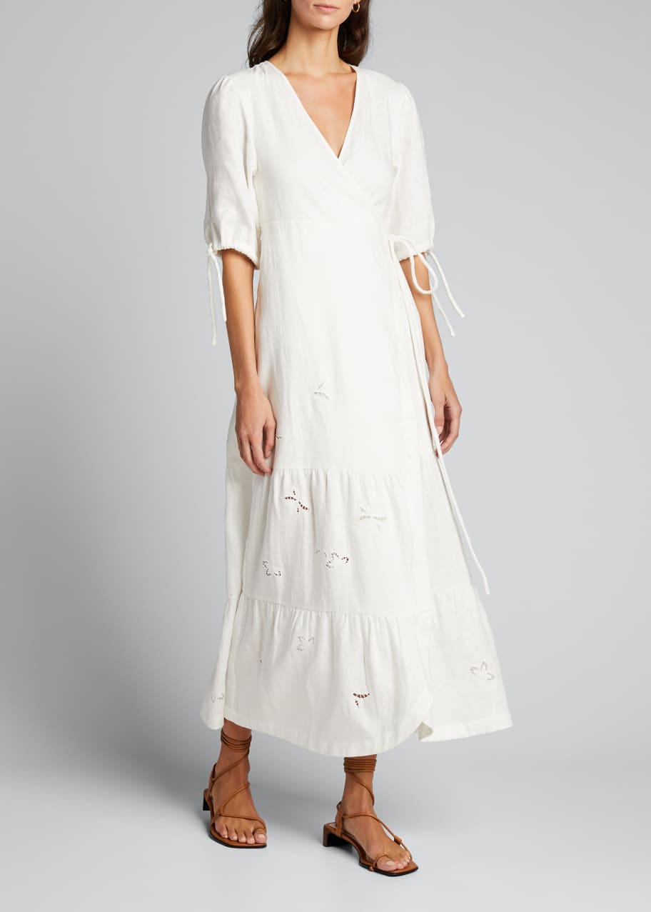 SIR Alena Midi Wrap Dress - Bergdorf Goodman
