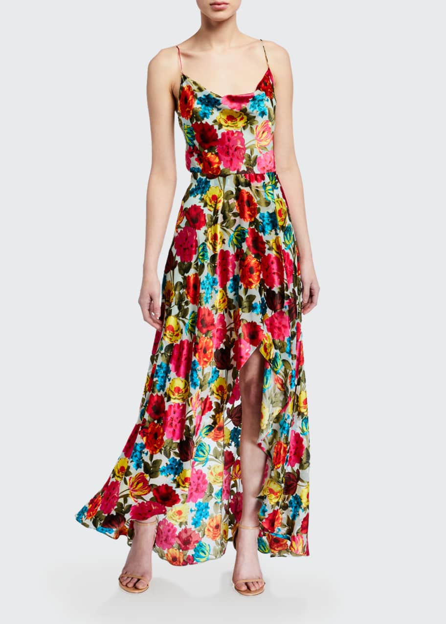Alice and olivia cowl neck dress online
