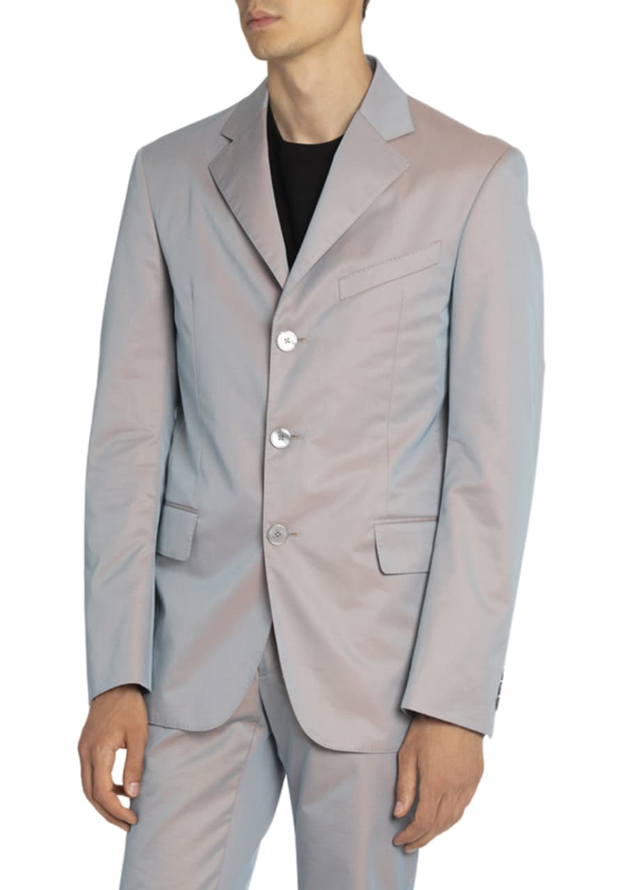 Image 1 of 1: Men's Three-Button Jacket