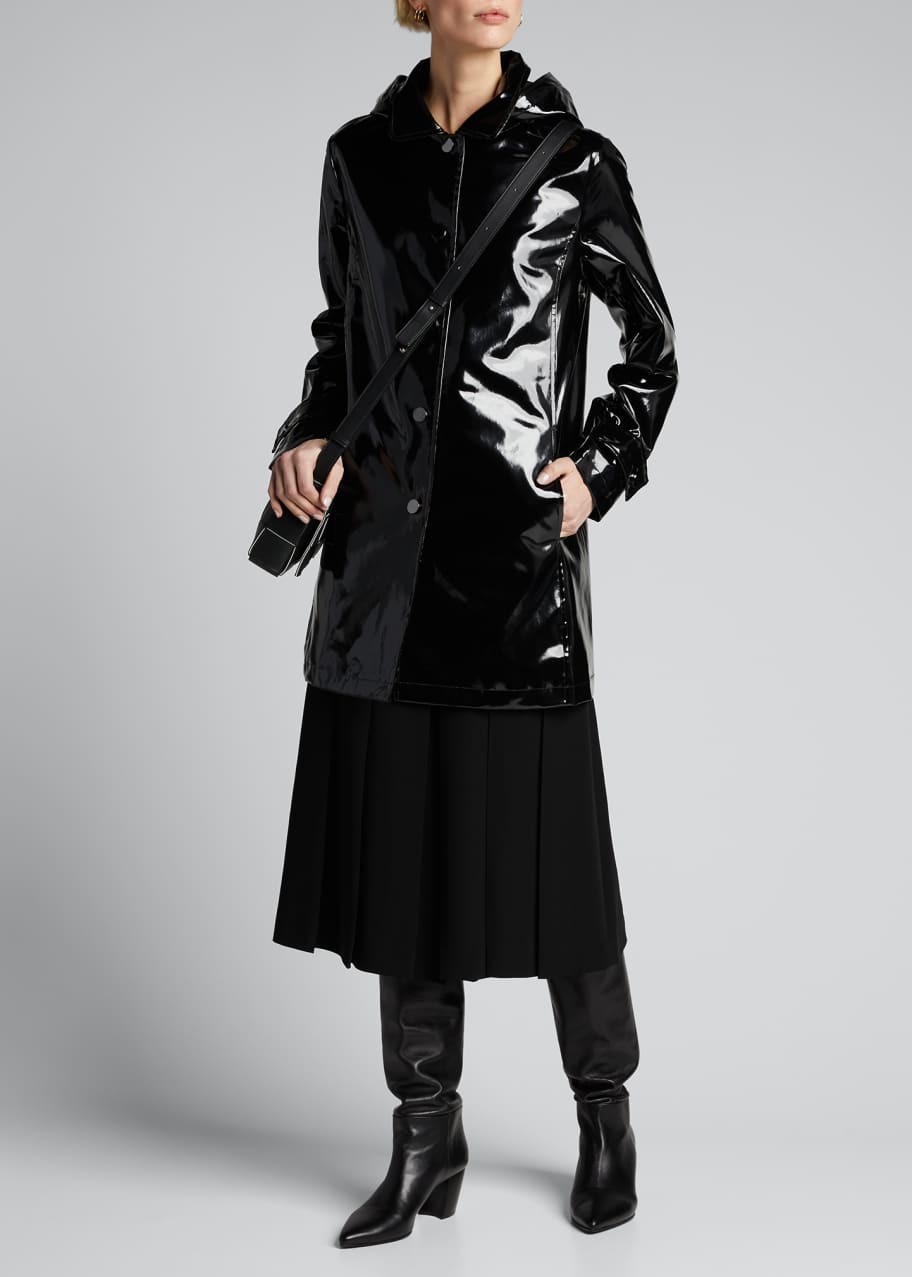 Jane Post Iconic Princess Slicker w Detachable Hood Bergdorf