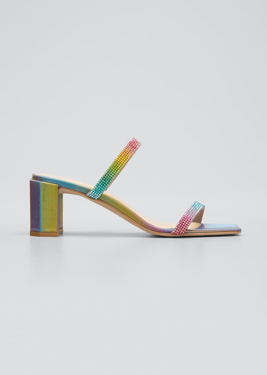 Rainbow studded sandals outlet