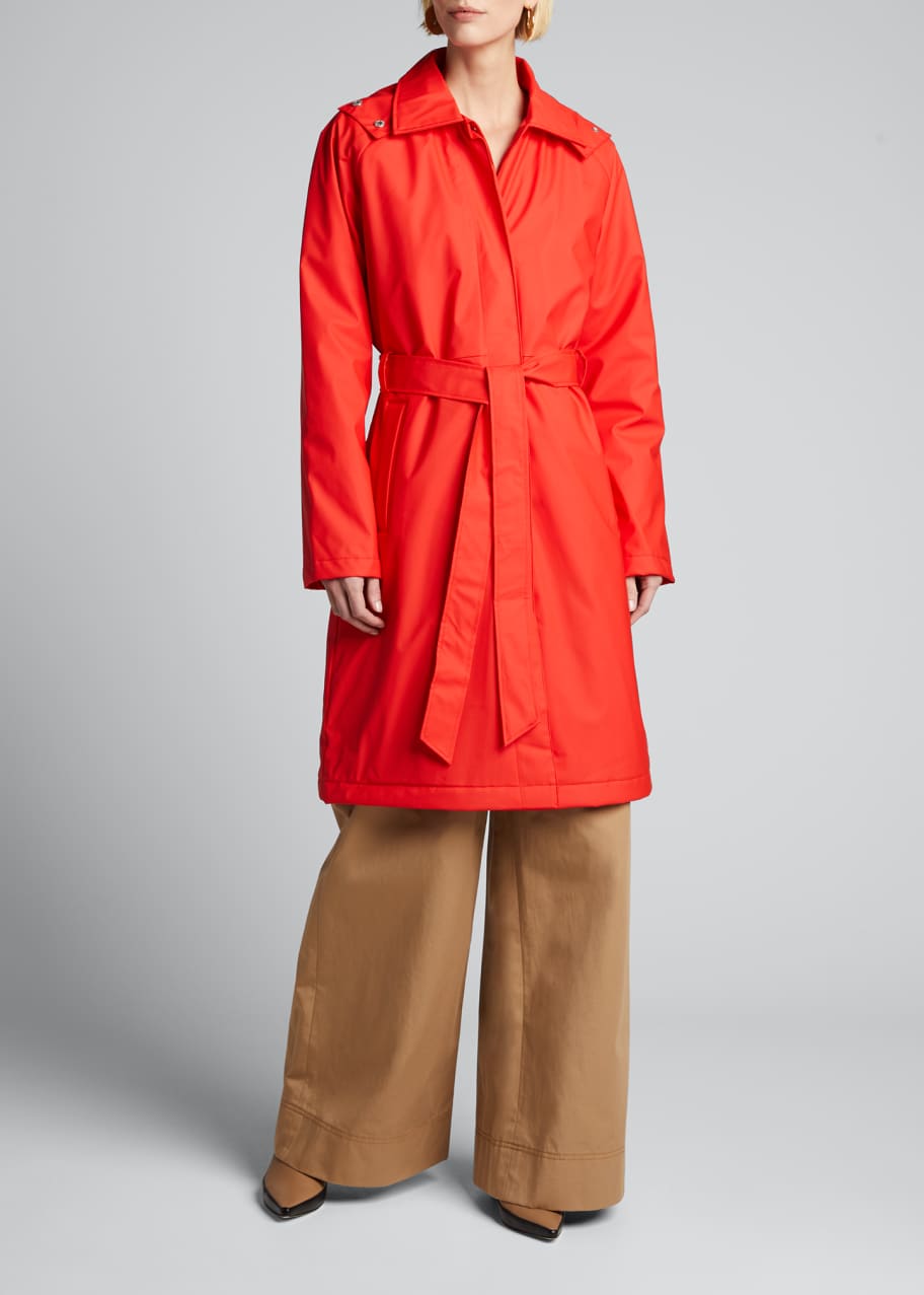 W Trench Coat with Quilted Lining