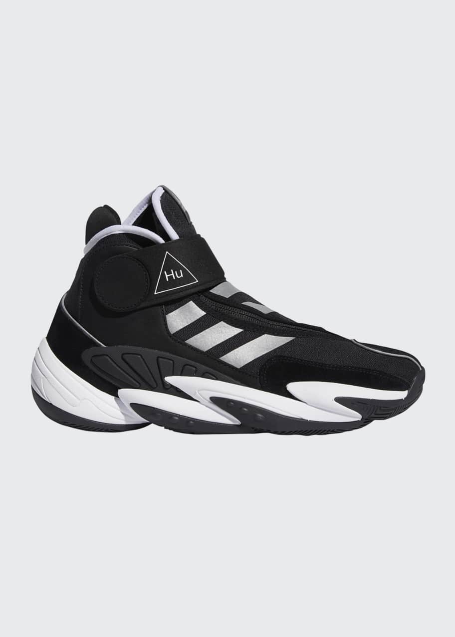 adidas x Pharrell Williams Men s Crazy BYW Hu Basketball Sneakers