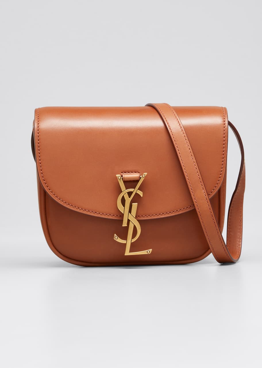 Saint Laurent Monogram YSL Medium FlapTop Leather Crossbody Bag