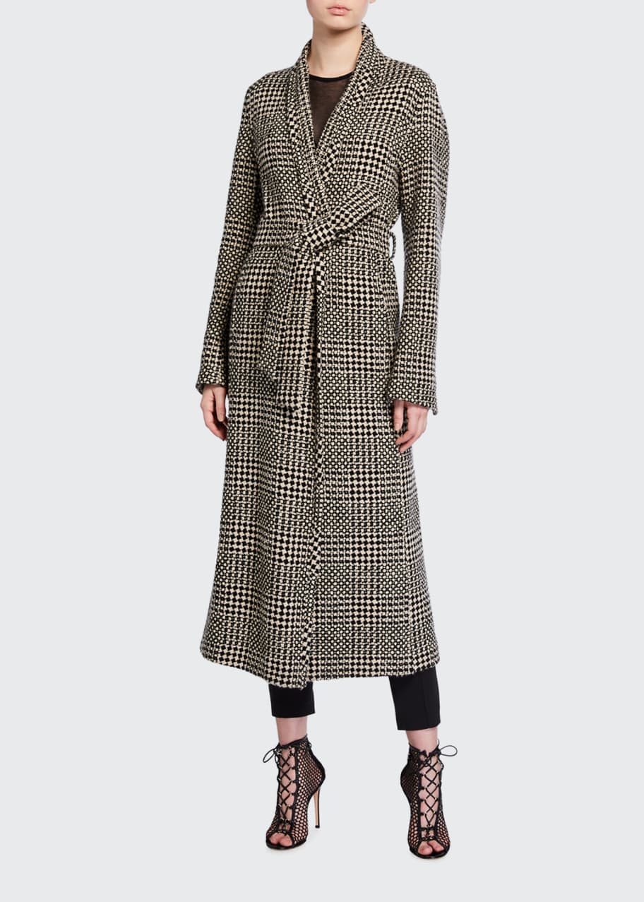 Image 1 of 1: Cashmere-Wool Ankle-Length Coat