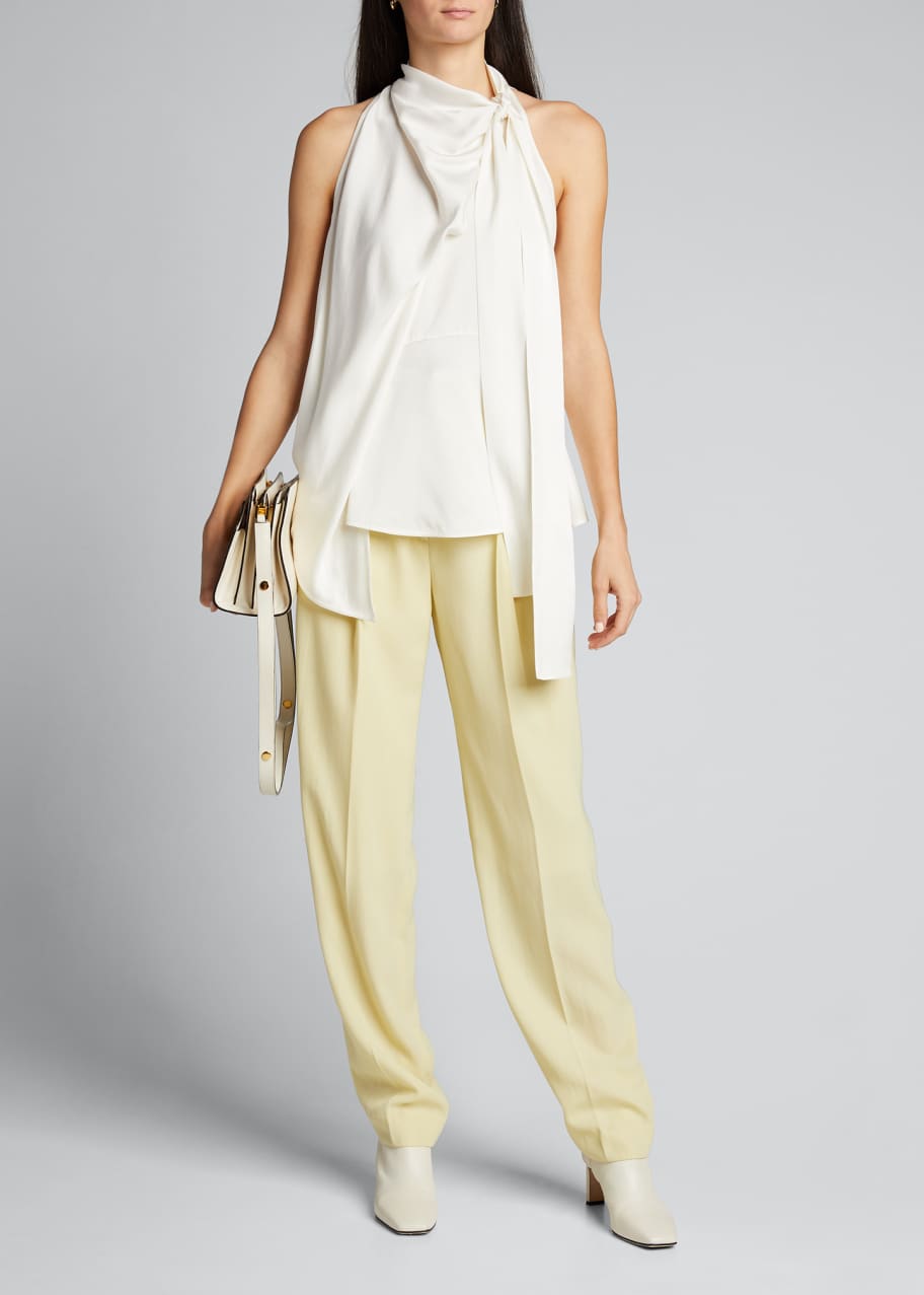 Image 1 of 1: Huston Pleated Trousers