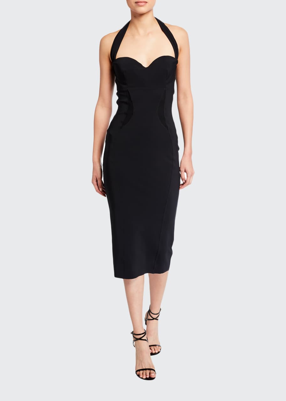 Sweetheart halter dress hotsell