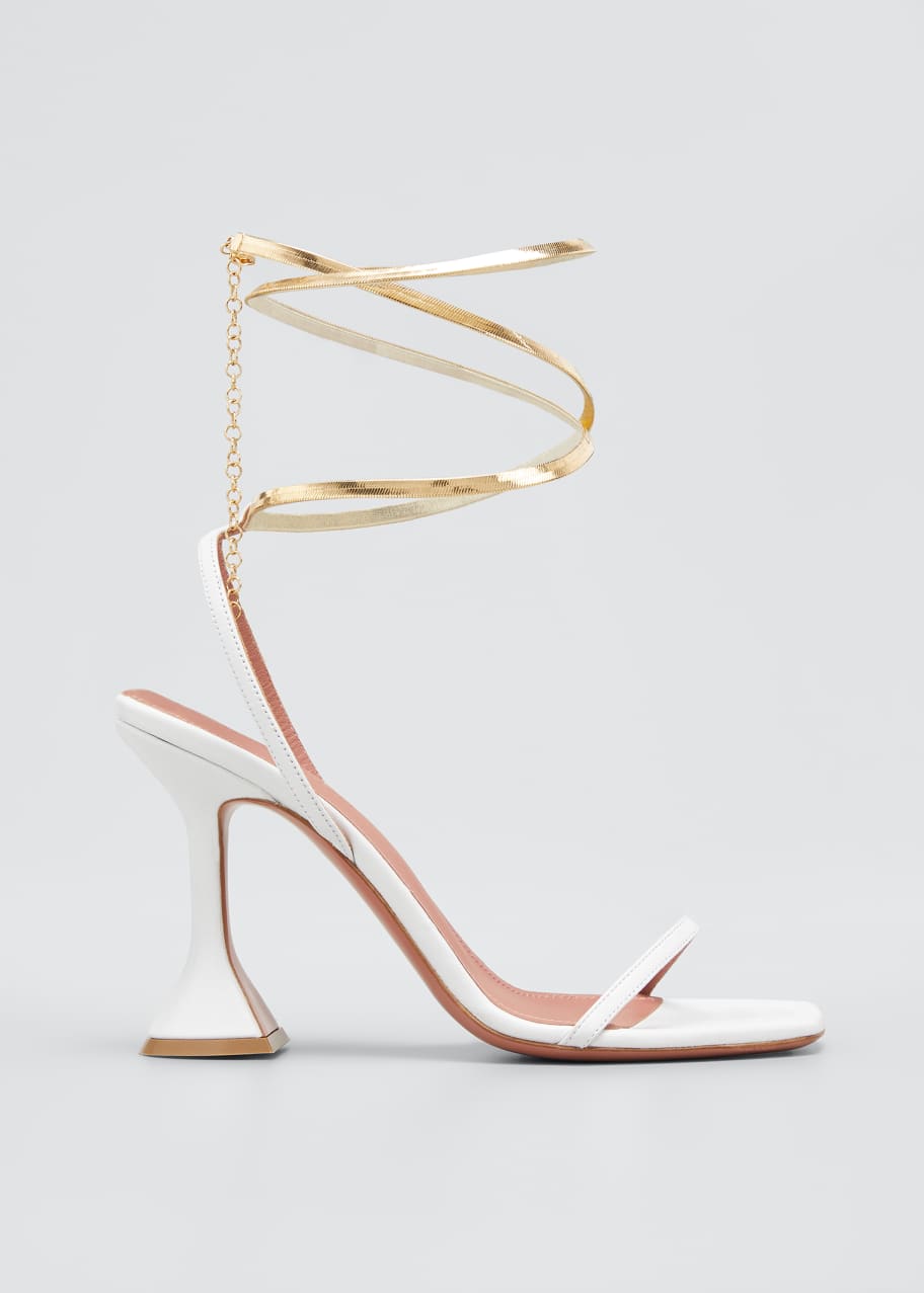 Amina muaddi shop henson sandal