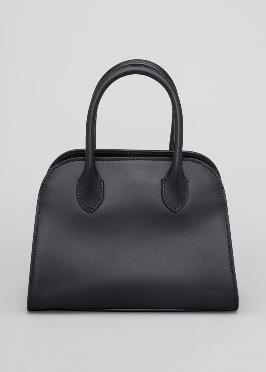 THE ROW Margaux 7.5 Top-Handle Bag in Calfskin Leather - Bergdorf Goodman