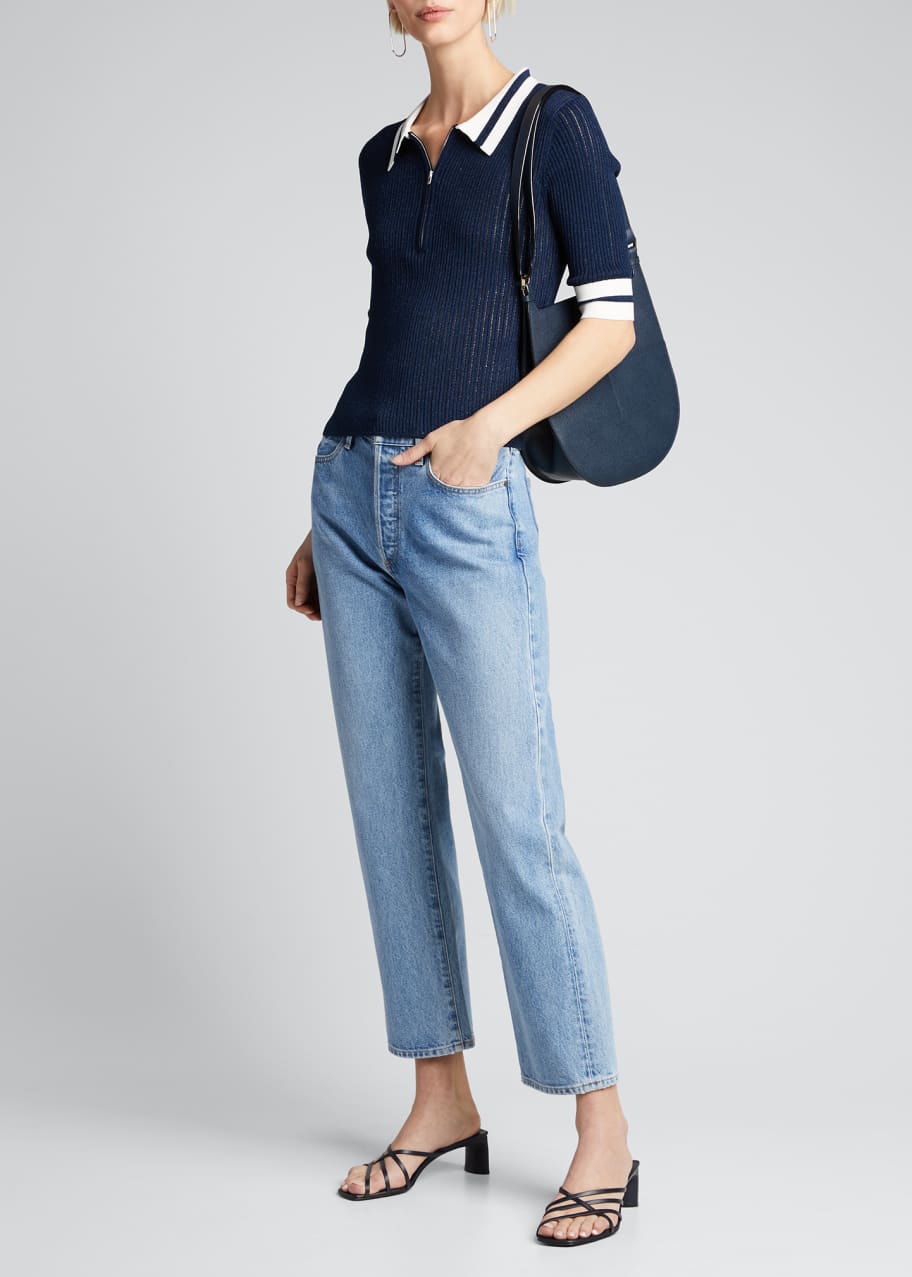 Image 1 of 1: The Relaxed Straight Jeans