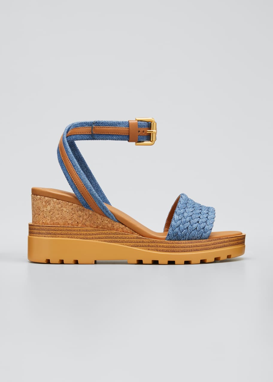 See by chloe deals robin wedge sandals