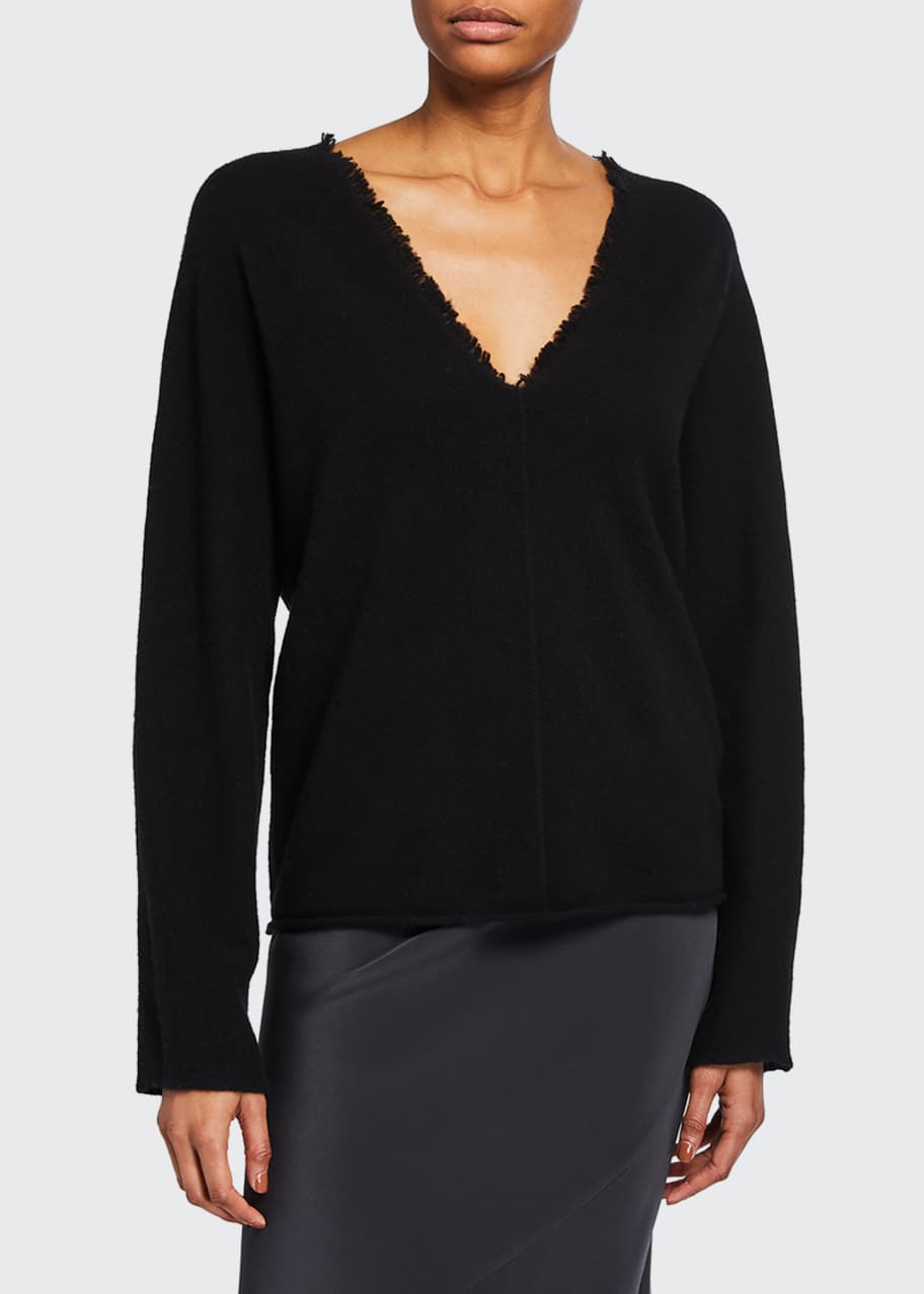 Vince black cashmere sweater best sale