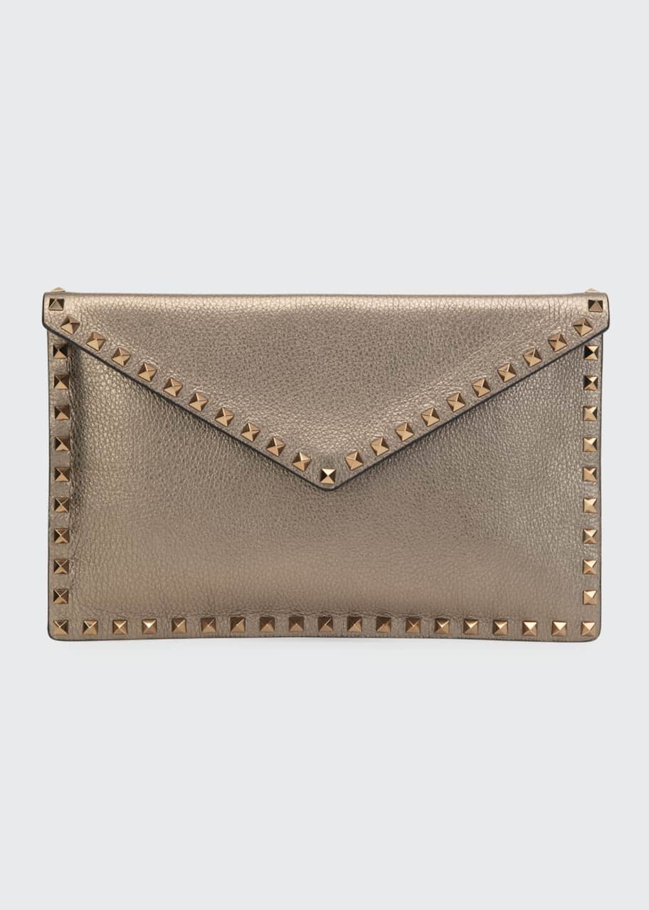 Valentino large rockstud clutch discount