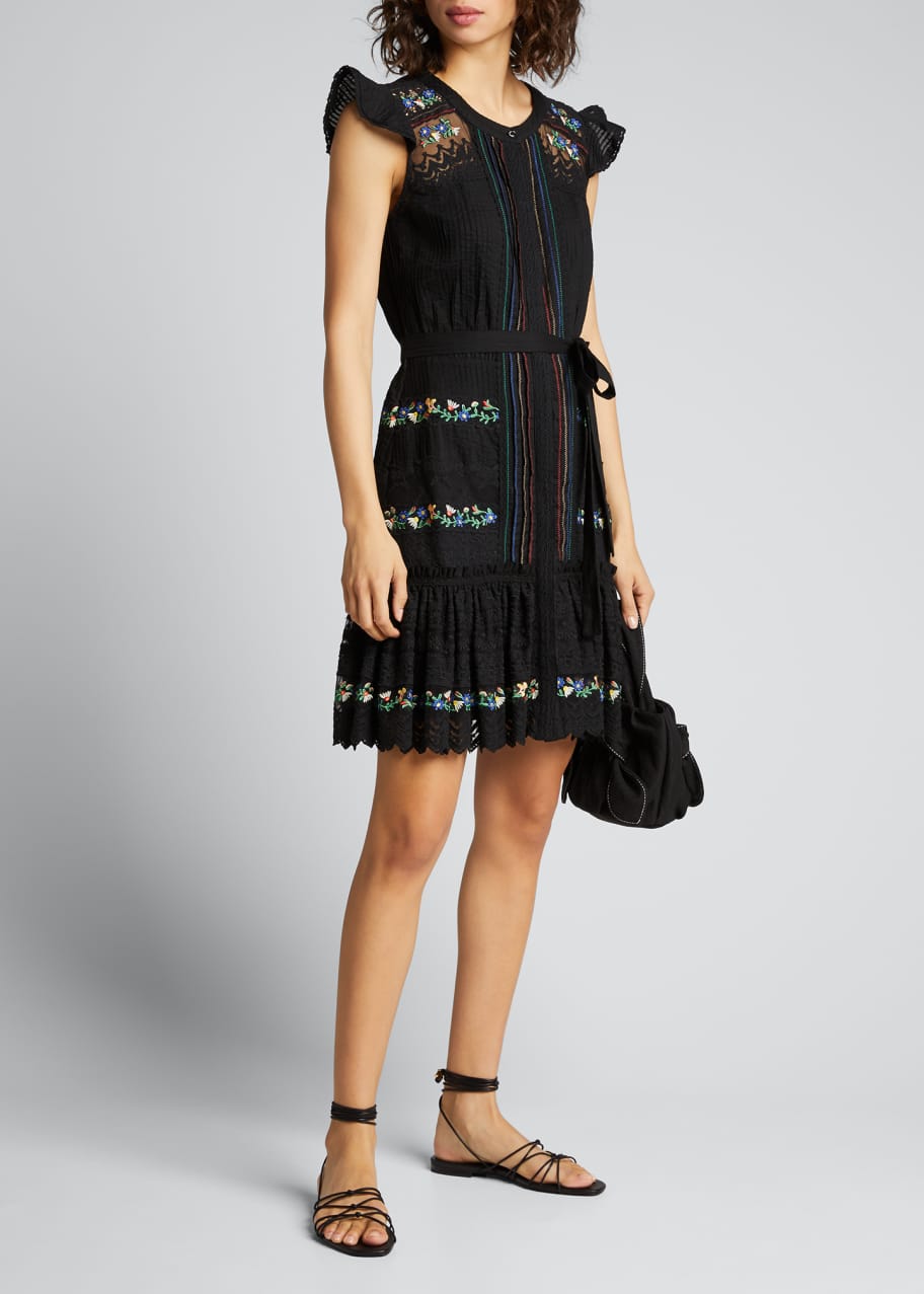 Saloni bea dress top