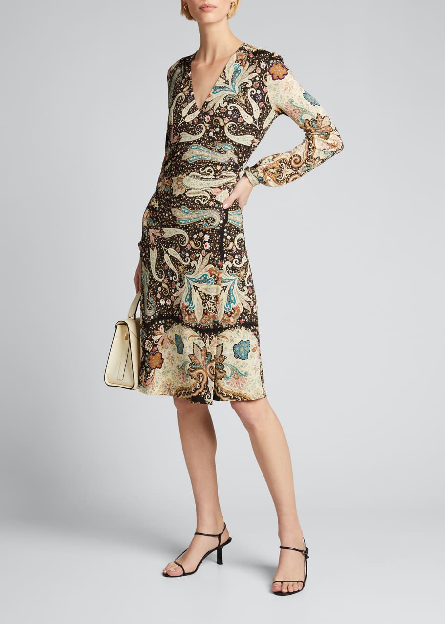 etro jersey dress Etro - Orange Jersey Dress
