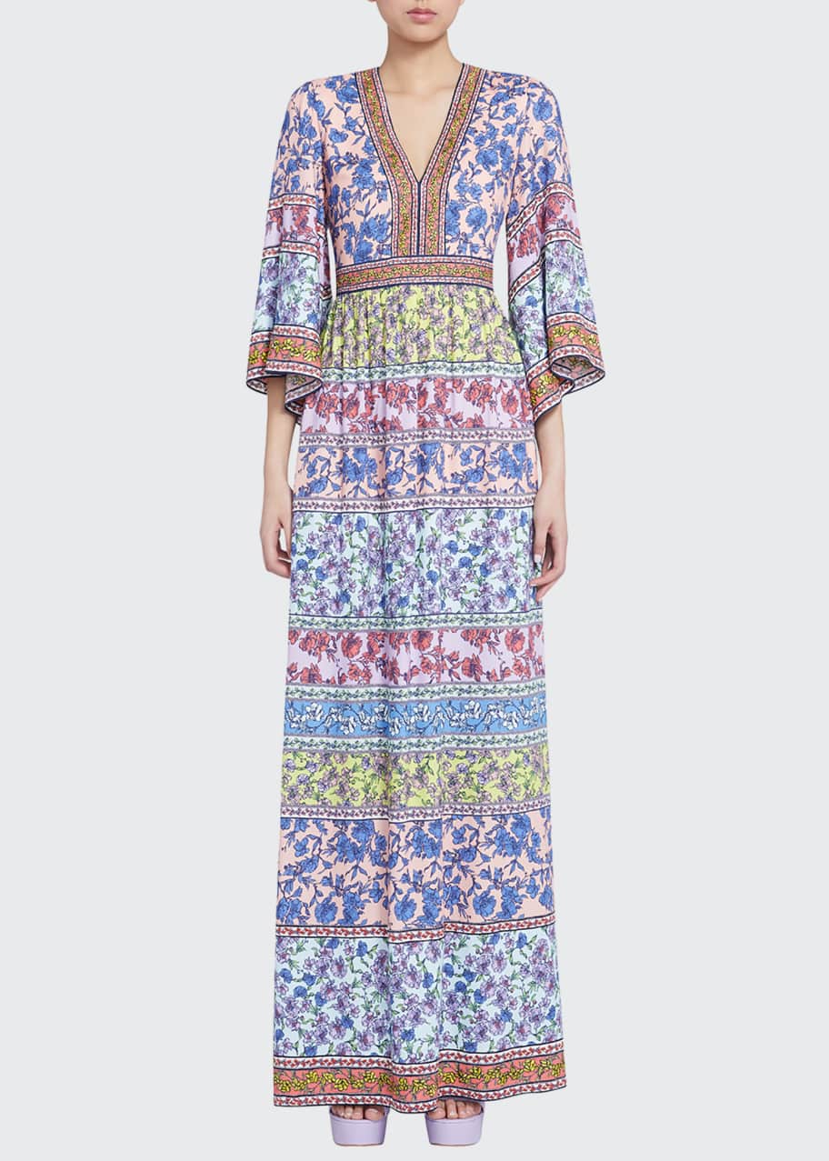 kimono embroidered dress Embroidered Tulle Kimono – Ornaty main image 0
