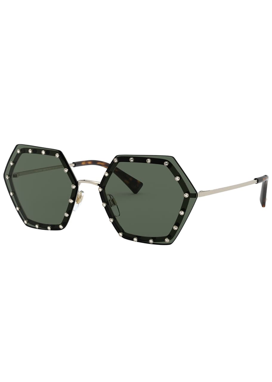 Valentino rimless on sale glasses