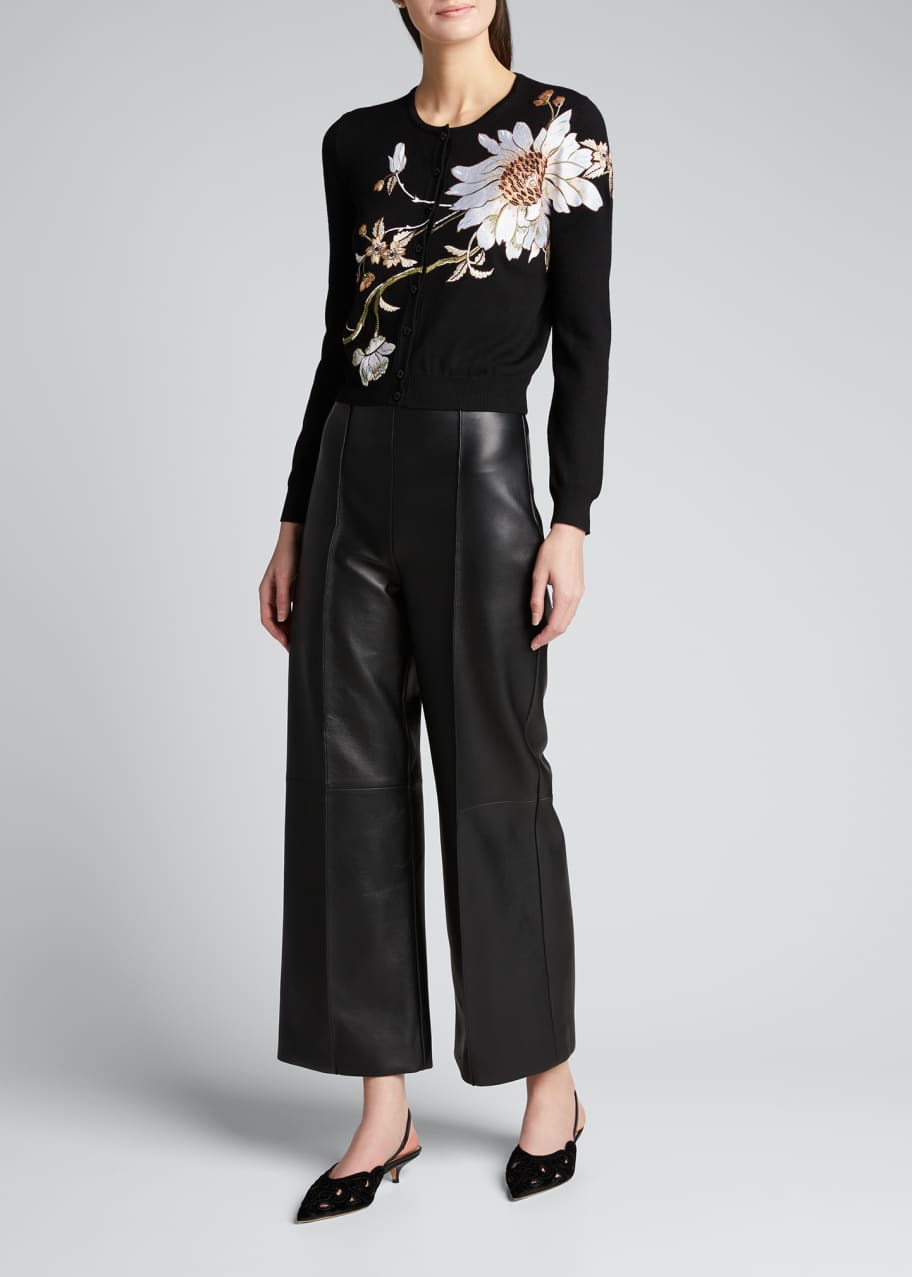 Oscar de top la renta cardigan