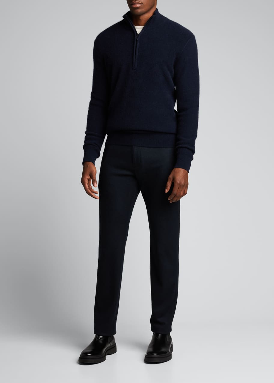 Vince Men's QuarterZip Cashmere Sweater Bergdorf Goodman