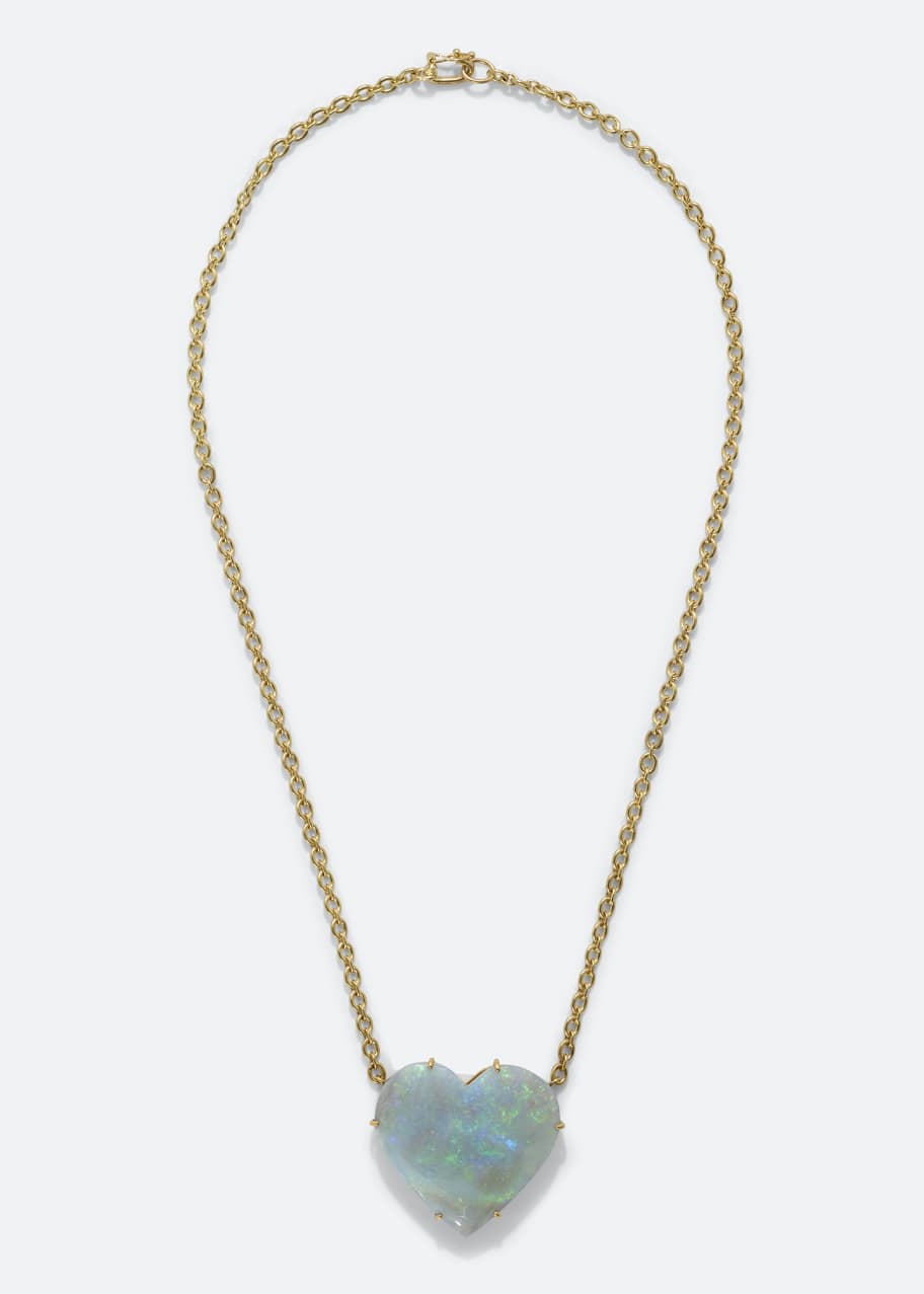 Irene neuwirth opal heart necklace sale