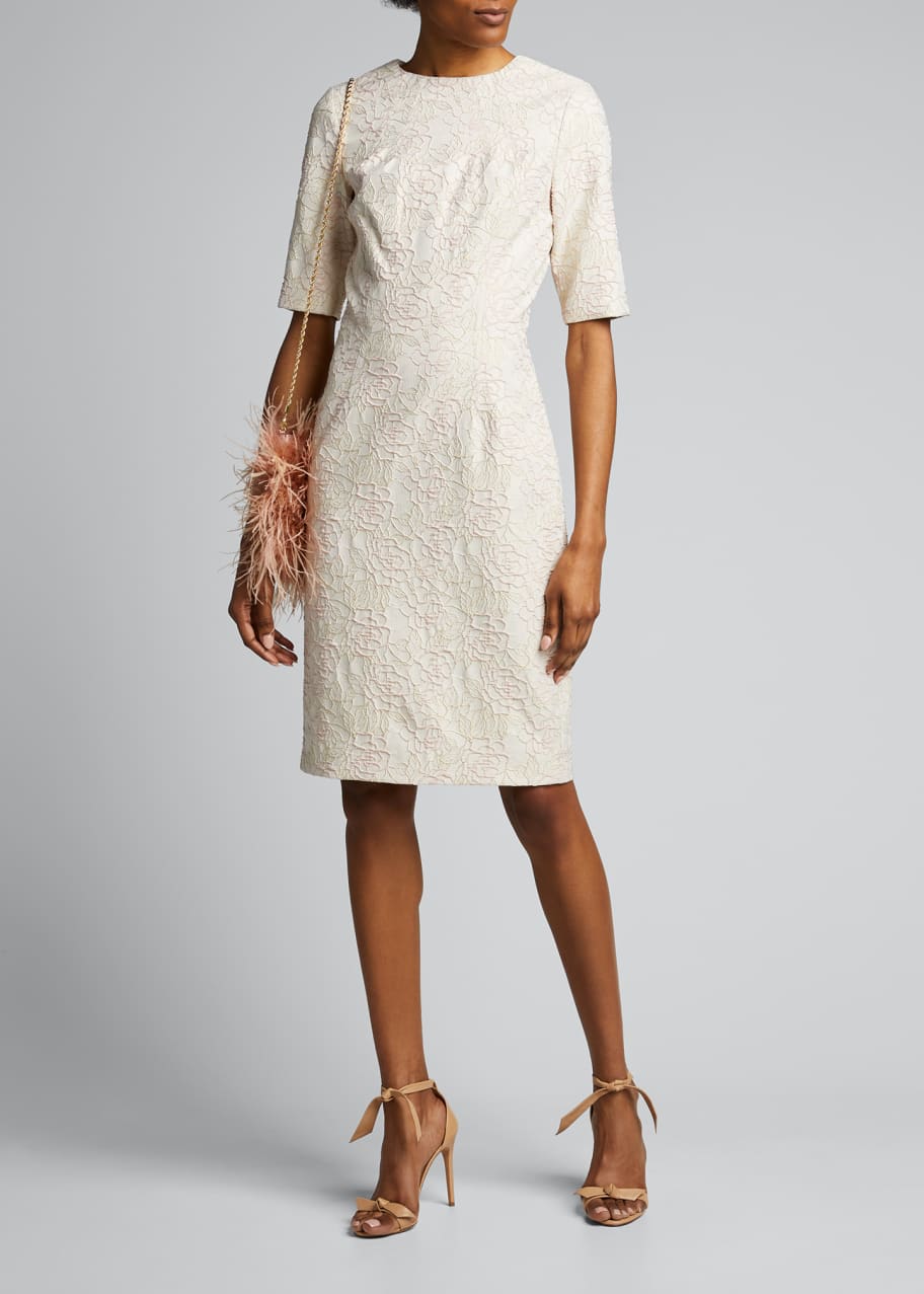 Teri jon by rickie freeman sheath dress online