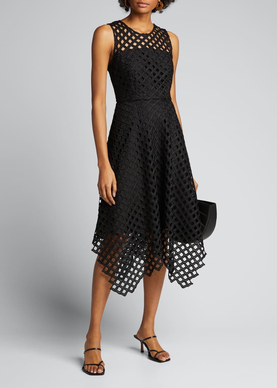 milly anne marie embroidered dress