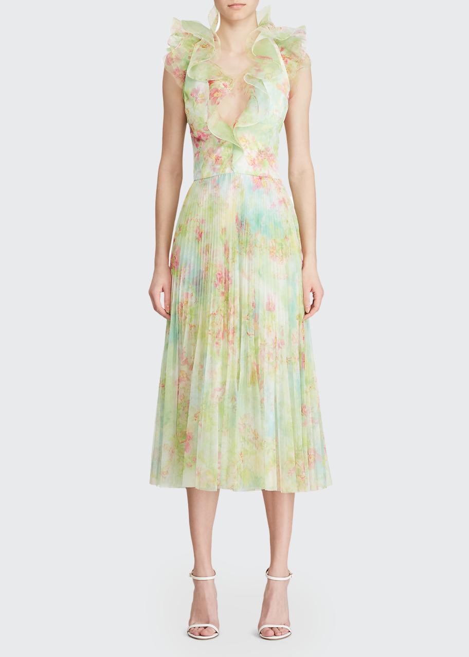 ralph lauren chiffon dress Collection Tasha Ruffled This fit Black Mini Velvet Evening Mica ND 93 Color:GreyTurquoise ralph lauren couture evening gowns