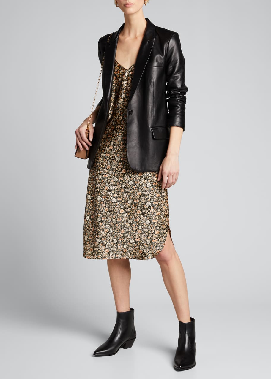 Nili lotan leather trench hotsell