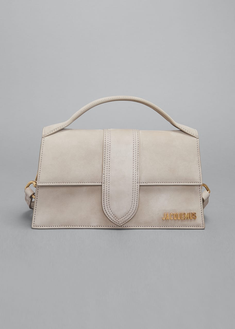 Jacquemus le bambino suede bag sales
