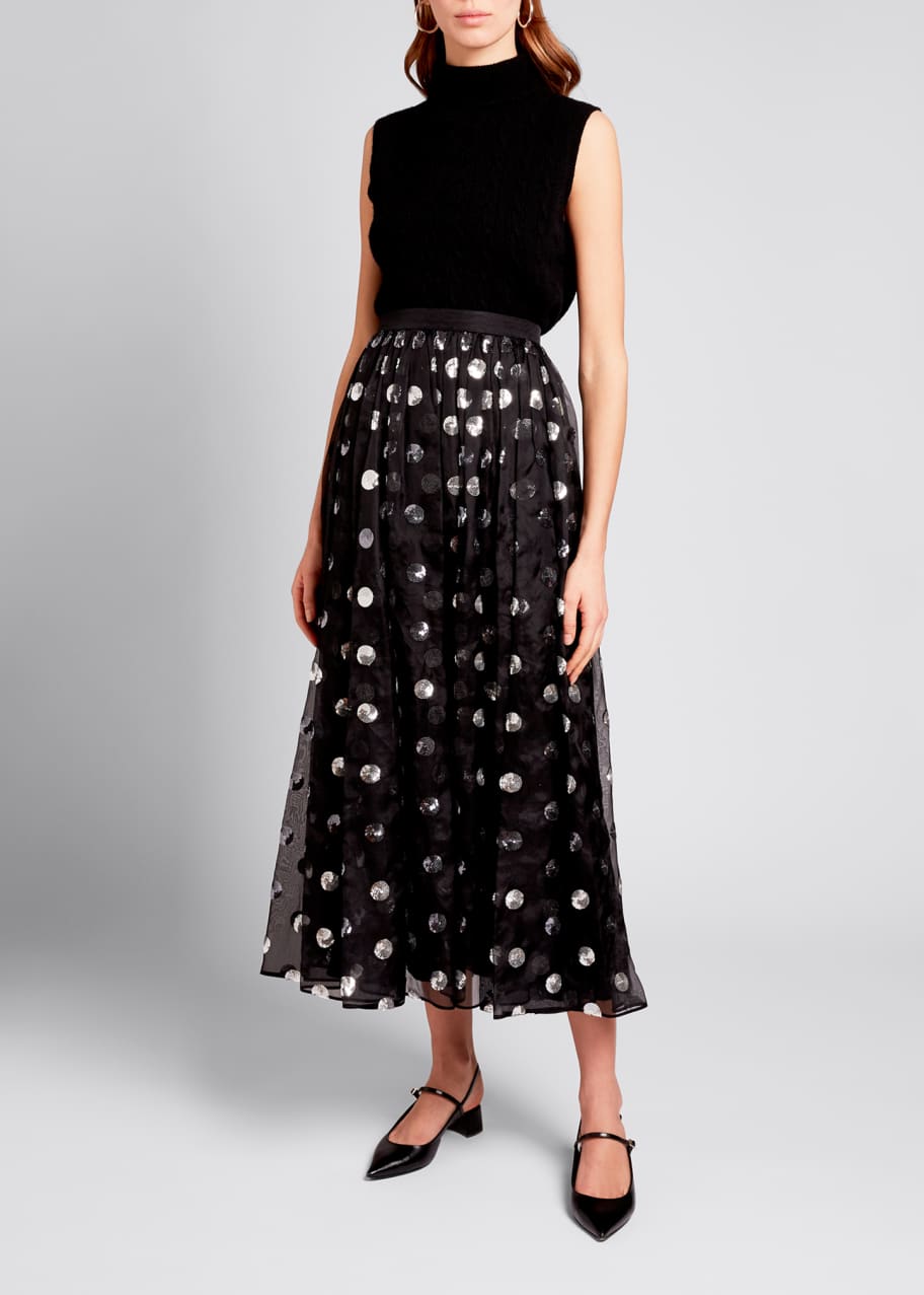Erdem Silk Ankle-Length Skirt - Bergdorf Goodman
