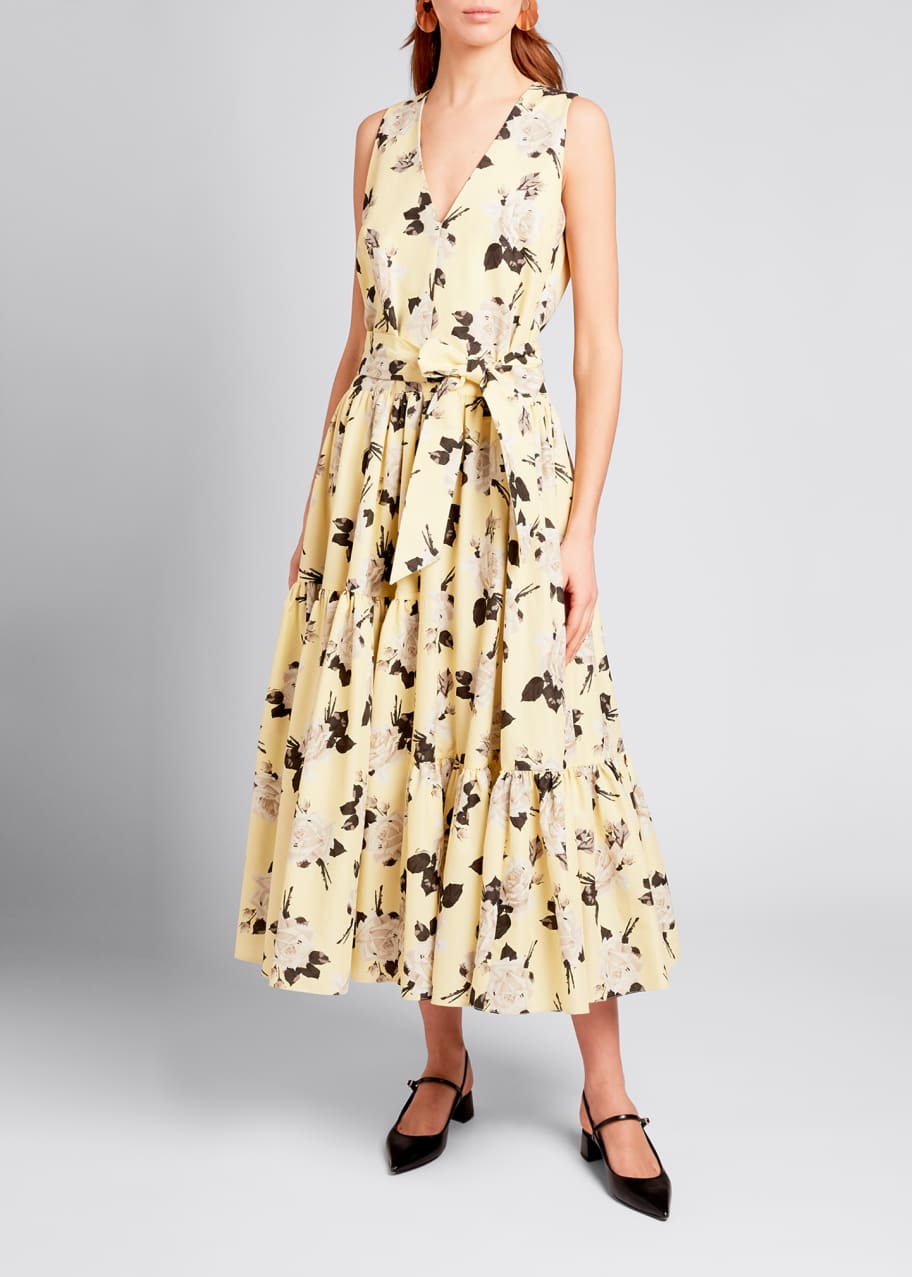 chinese dress ladies Erdem main image 1