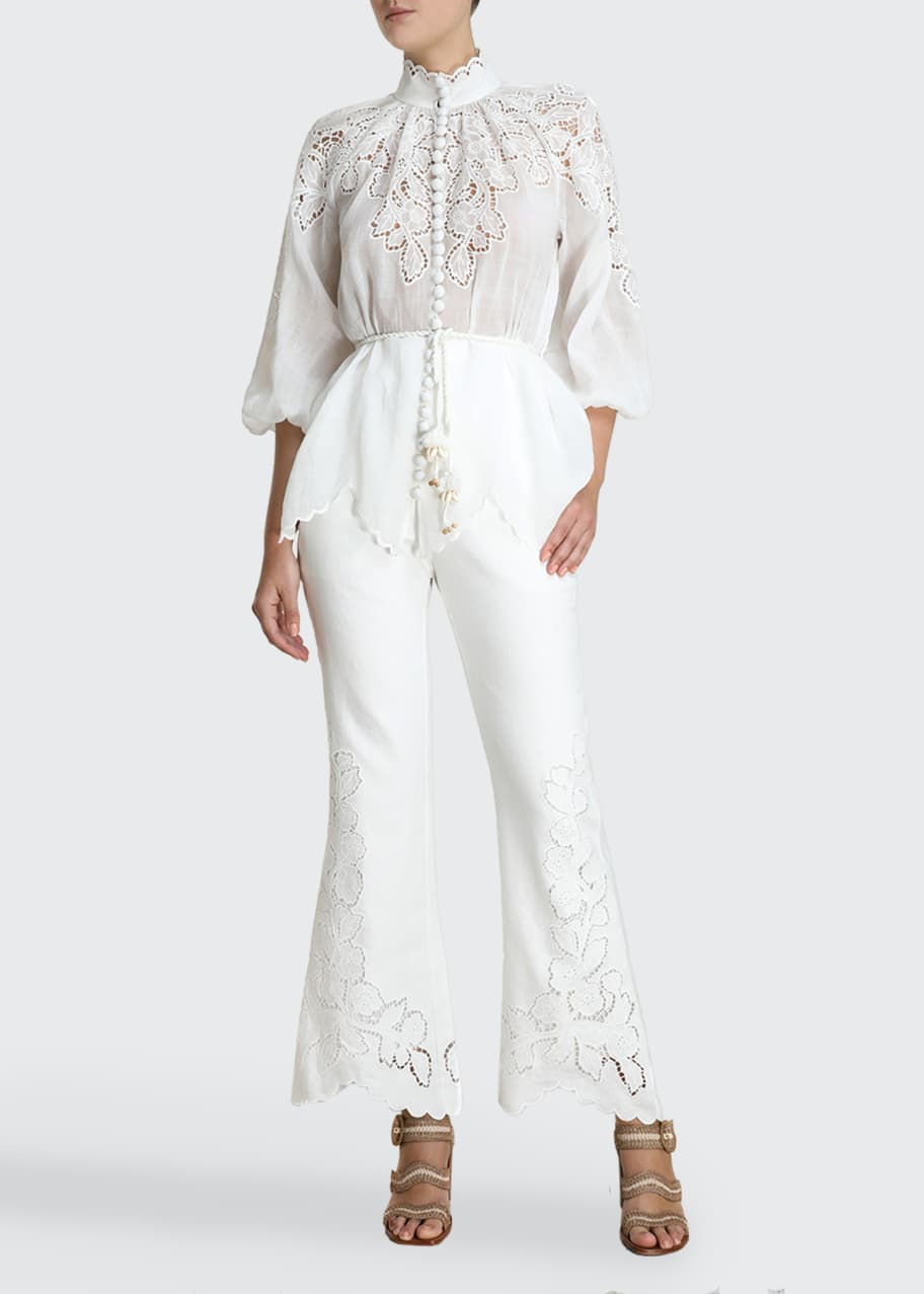 Image 1 of 1: Carnaby Scallop Blouse