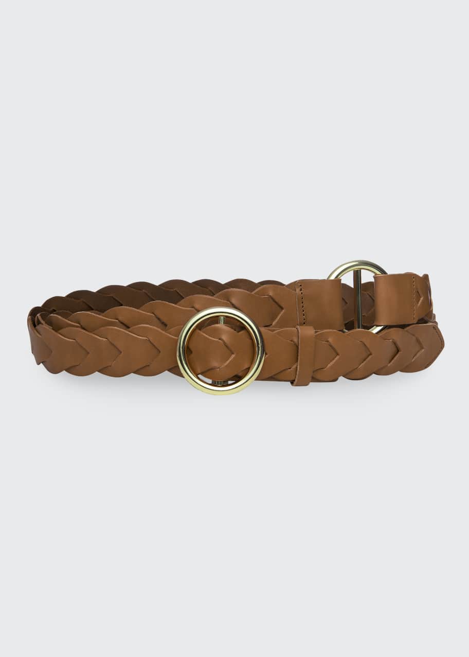 Image 1 of 1: Braided O-Ring Double Wrap Belt