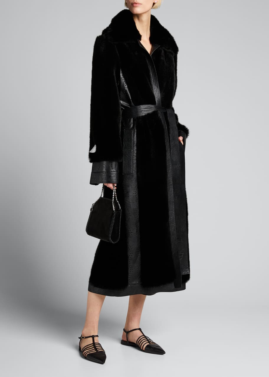 Stella mccartney cheap fur coat