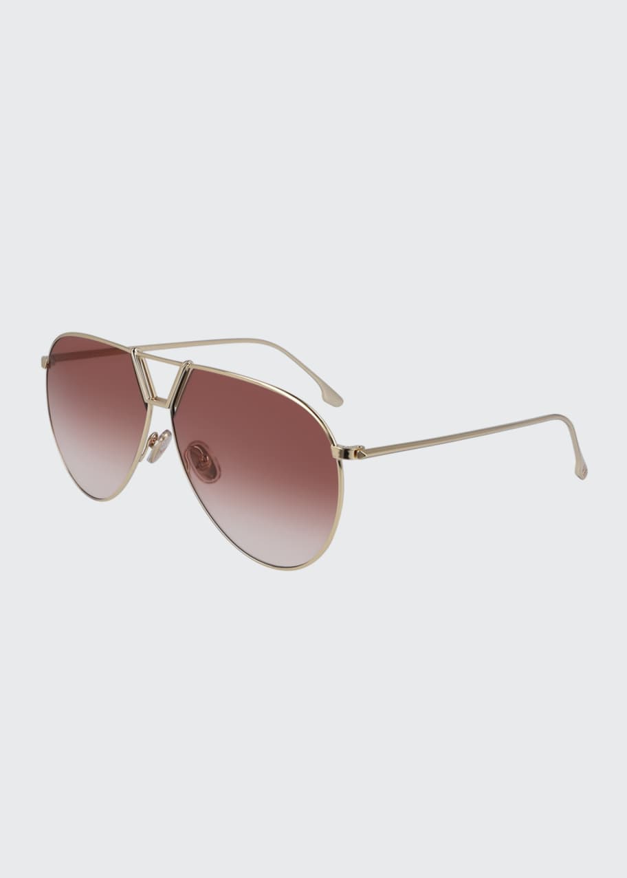 Image 1 of 1: Classic V Oversize Aviator Sunglasses