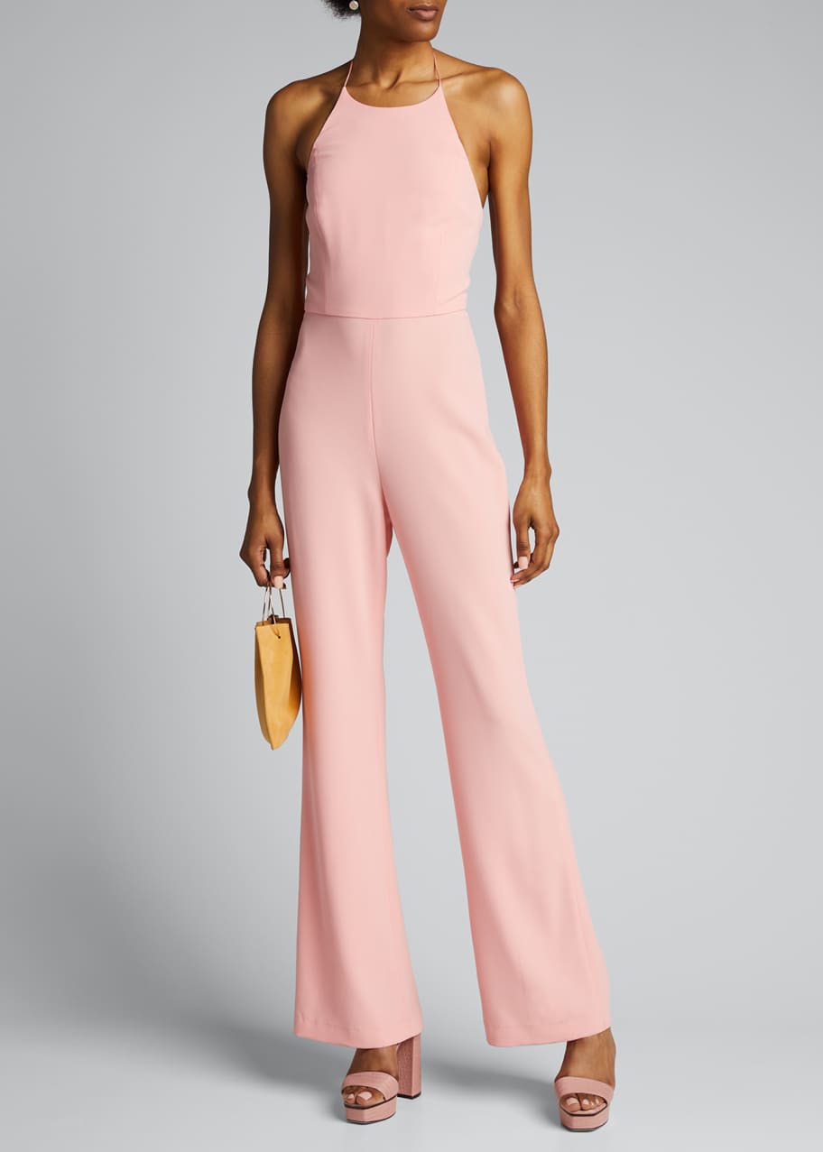 Adinah High Neck Halter Jumpsuit