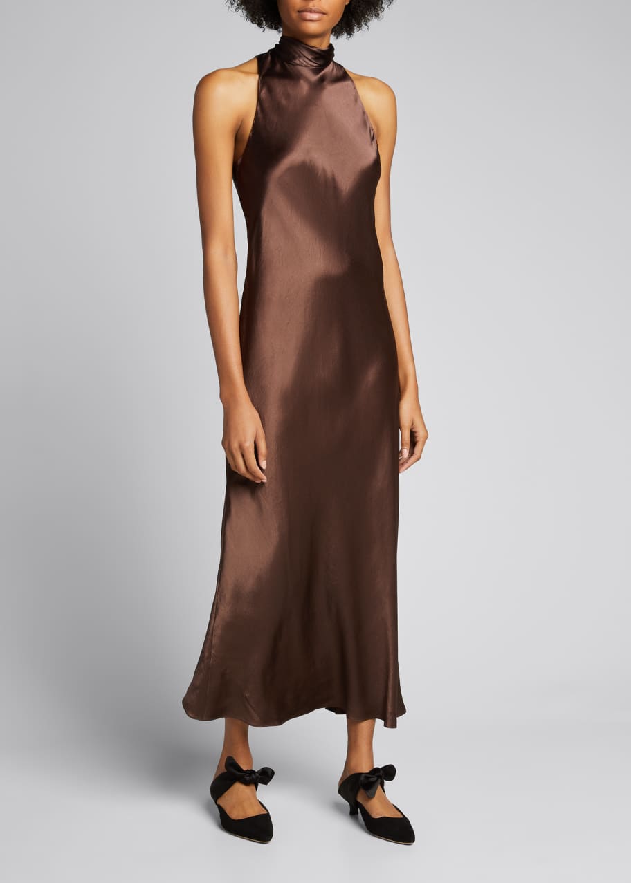 Vince sleeveless deals turtleneck dress