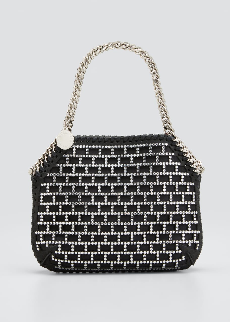 Stella McCartney Mini Crystal Stud Shoulder Bag - Bergdorf Goodman
