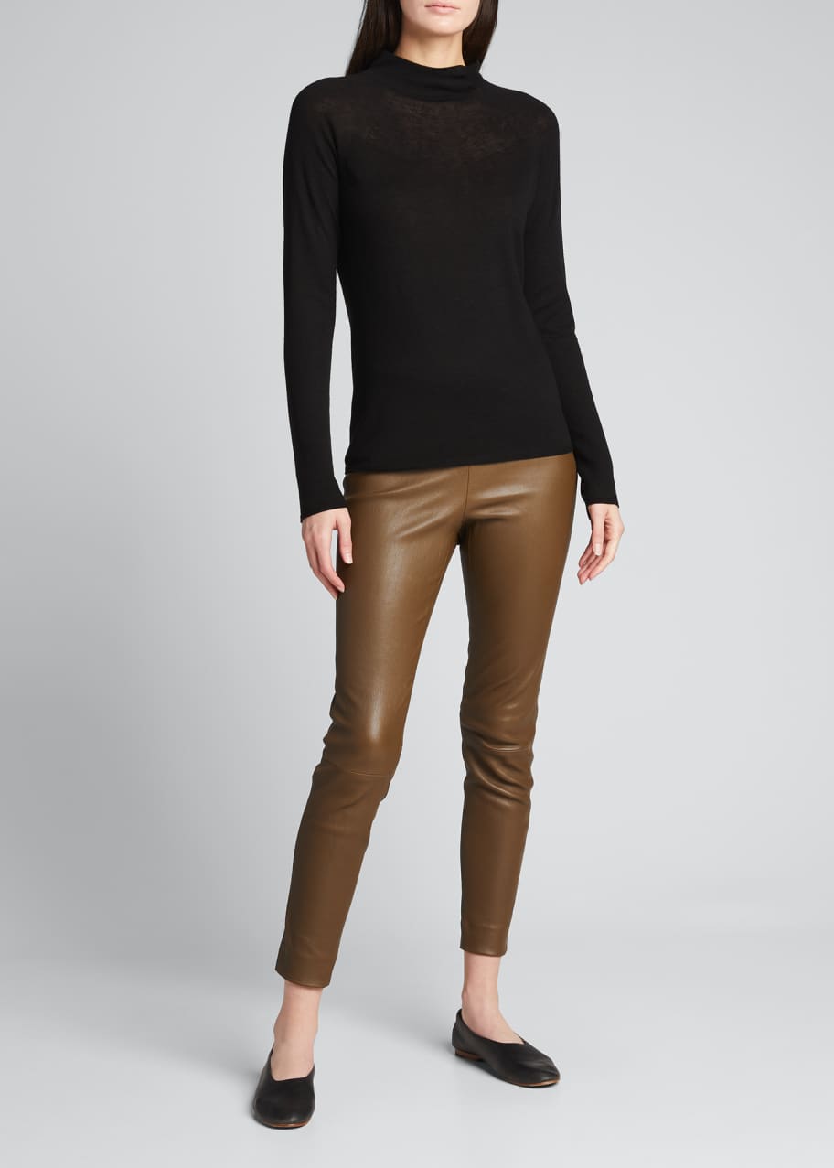 Vince seamless sales funnel neck pullover