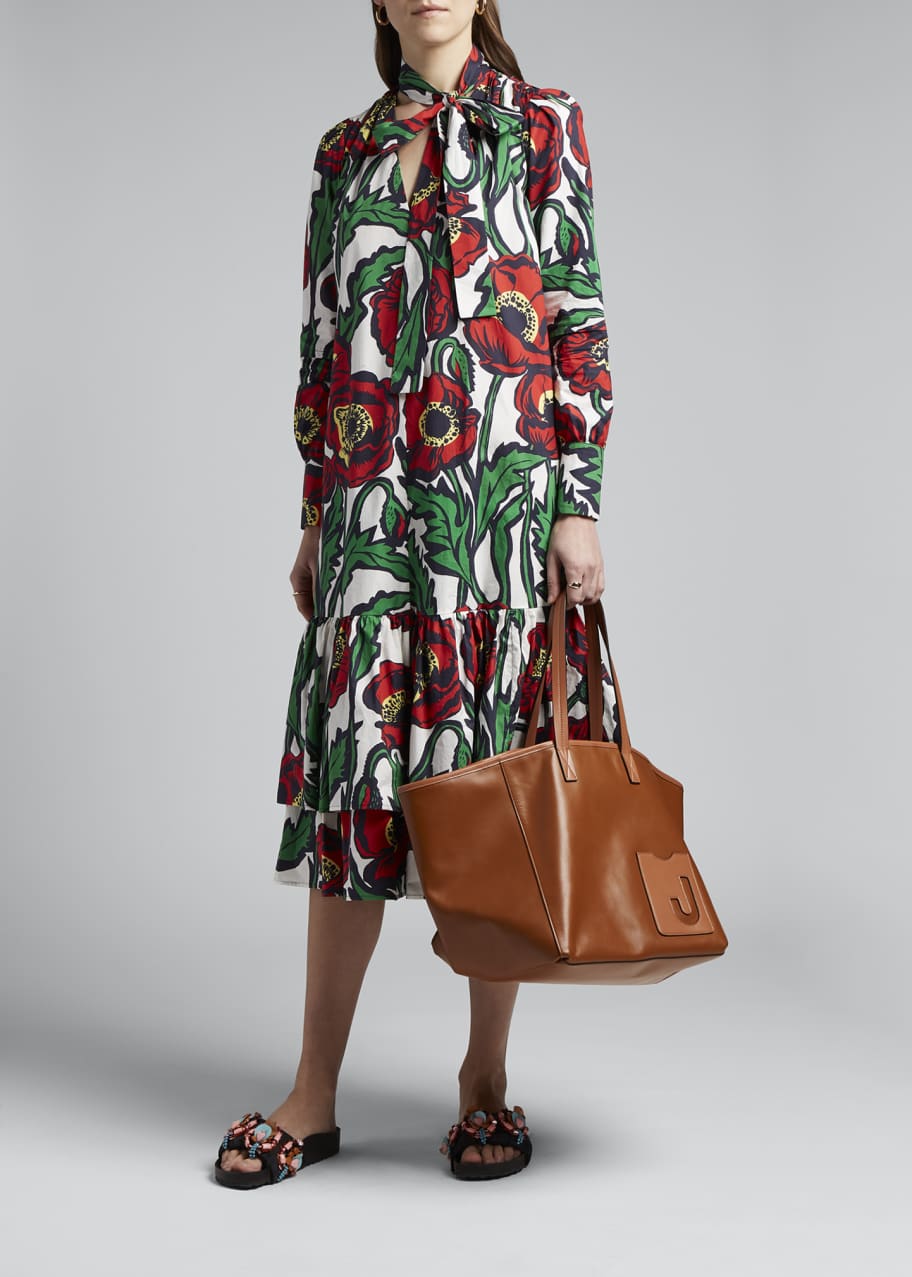 La DoubleJ Good Witch Floral Print Dress - Bergdorf Goodman