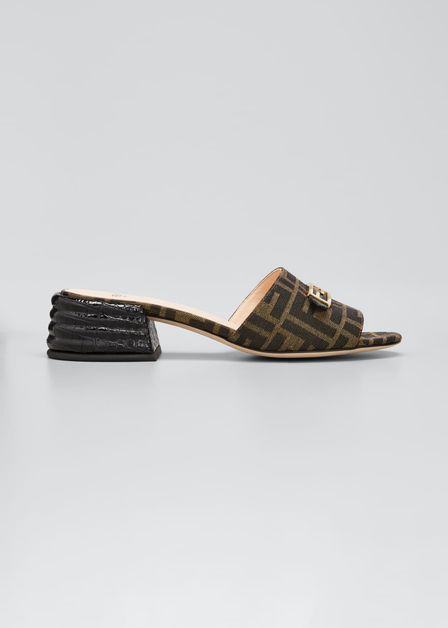 FF Flat Slide Mules