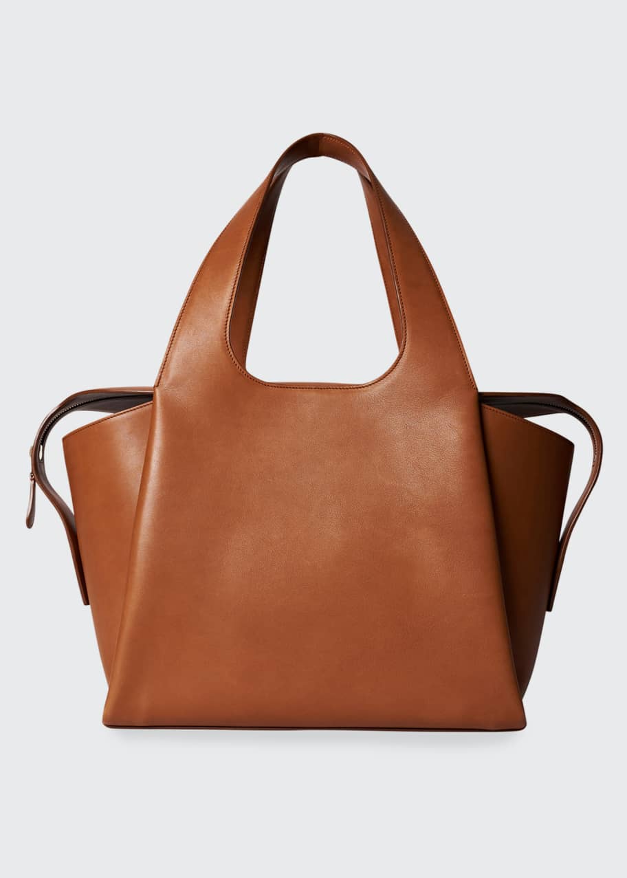 【代引き不可】 TR1 Large ROW THE Bag Goodman Bergdorf - Leather Calfskin in バッグ