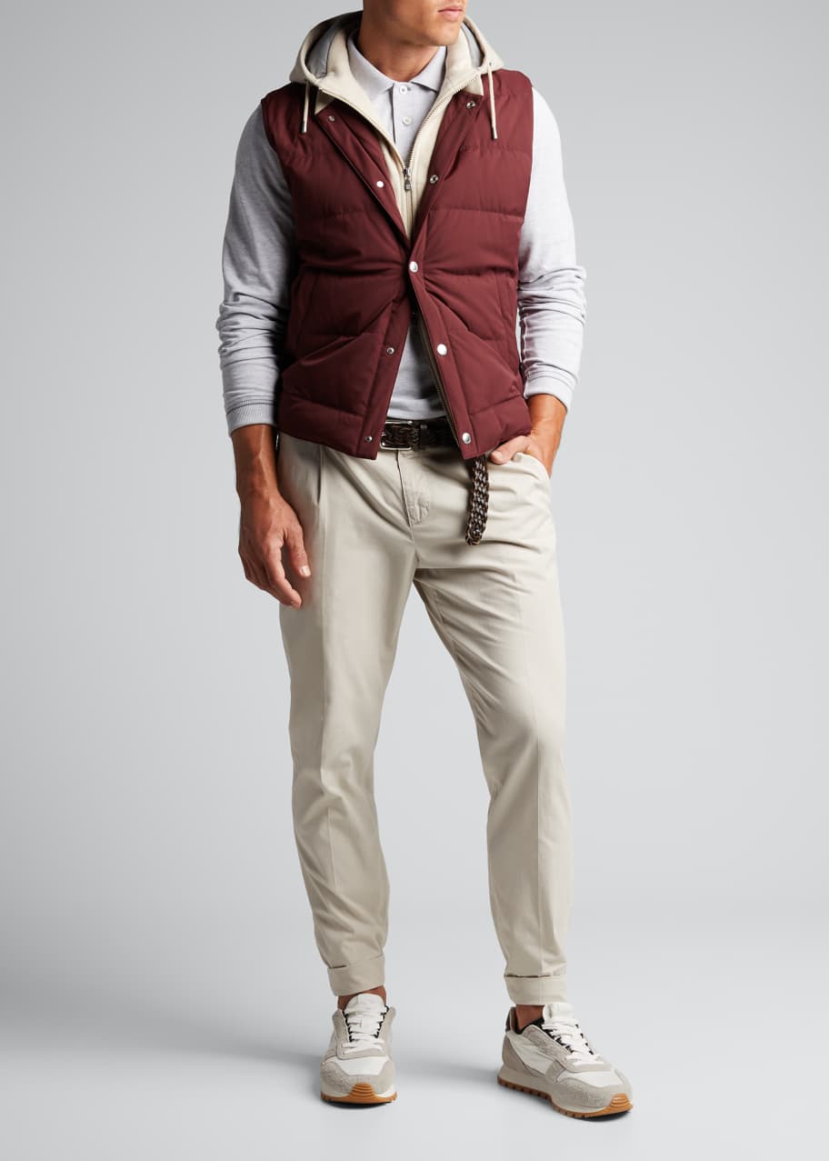 Brunello cucinelli mens vest on sale
